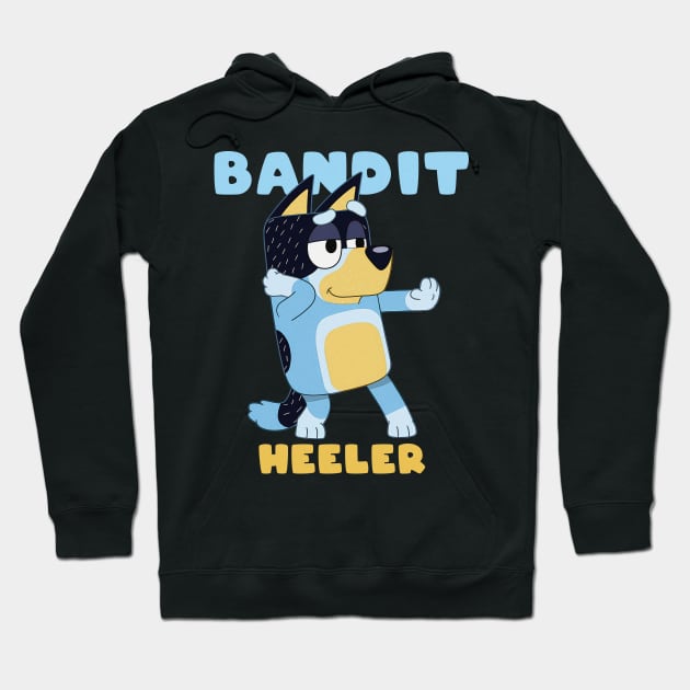 Bandit Heeler Hoodie by lazymost